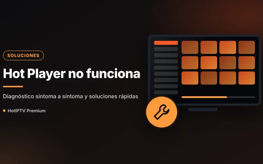 ¿Hot Player no funciona? Diagnóstico síntoma a síntoma